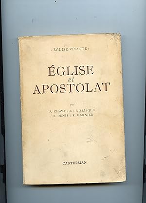 Bild des Verkufers fr GLISE ET APOSTOLAT zum Verkauf von Librairie CLERC