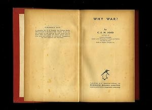 Seller image for Why War? for sale by Little Stour Books PBFA Member