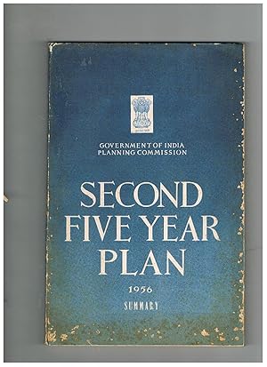 Seller image for Second Five Year Plan, 1956 summary. Edited by Government of India planning commission. for sale by Libreria Gull