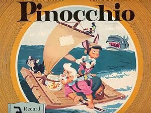 Walt Disney's Story Of Pinocchio, A Record And A Book