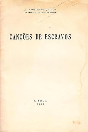 Seller image for Canes de escravos. for sale by Artes & Letras