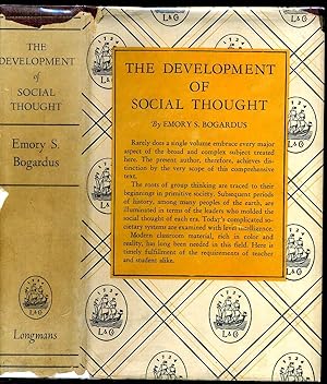 THE DEVELOPMENT OF SOCIAL THOUGHT