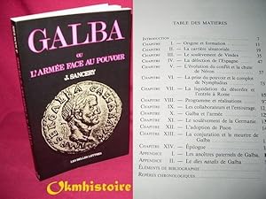 Galba ou l' armée face au pouvoir