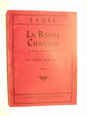 La Bonne Chanson: A Cycle of Nine Songs for Voice & Piano (High)