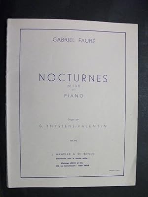 Nocturnes de 1 à 8 pour Piano