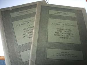 1980 Catalogue of Old Master Paintings and 18th,19th, and 20th century Paintings