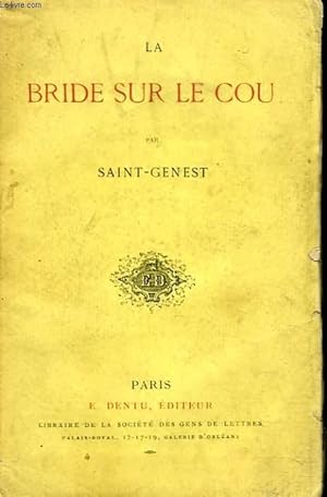 Imagen del vendedor de LA BRIDE SUR LE COU a la venta por Le-Livre