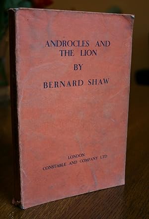 Androcles and the Lion: An Old Fable Renovated by Bernard Shaw