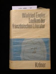 Seller image for Lexikon der Franzsischen Literatur for sale by Buch- und Kunsthandlung Wilms Am Markt Wilms e.K.