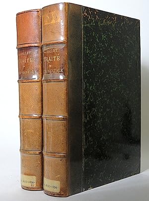 Immagine del venditore per Trait de Pathologie Mentale, I-II. [TWO VOLUMES]. venduto da Librarium of The Hague