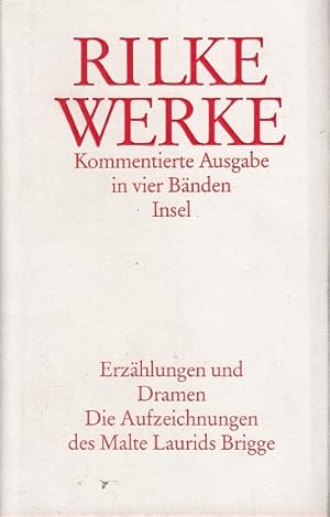 Seller image for Werke, Bd. 3., Prosa und Dramen / Rainer Maria Rilke, hrsg. von August Stahl for sale by Licus Media