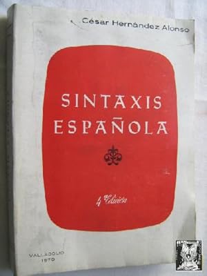SINTAXIS ESPAÑOLA