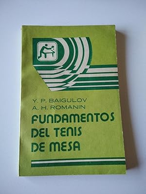 Imagen del vendedor de FUNDAMENTOS DEL TENIS DE MESA a la venta por El libro que vuela