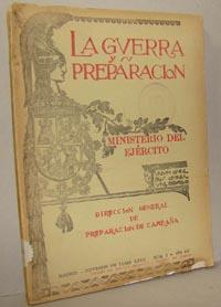 Imagen del vendedor de LA GUERRA Y SU PREPARACIN. Tomo XXVII a la venta por EL RINCN ESCRITO