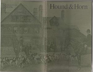 Seller image for Hound & Horn for sale by HORSE BOOKS PLUS LLC