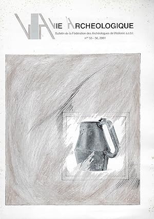 Imagen del vendedor de Une Batterie de pichets de capacit du type Dambach trouve prs du site des Castellains  Fontaine-Valmont et deux pichets de Ciney. a la venta por Librairie Archaion