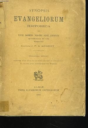 Seller image for SYNOPSIS EVANGELIORUM HISTORICA SEU VITAE DOMINI NOSTRI JESU CHRISTI QUADRUPLEX ET UNA NARRATIO. for sale by Le-Livre