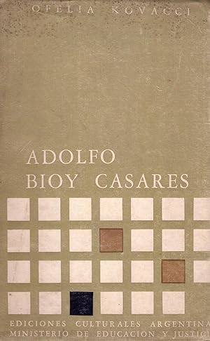Immagine del venditore per ADOLFO BIOY CASARES venduto da Buenos Aires Libros
