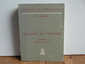 Millieux de Culture