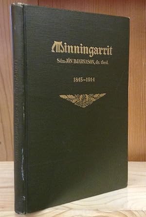 Image du vendeur pour Minningarrit 1845-1914 mis en vente par Stephen Peterson, Bookseller