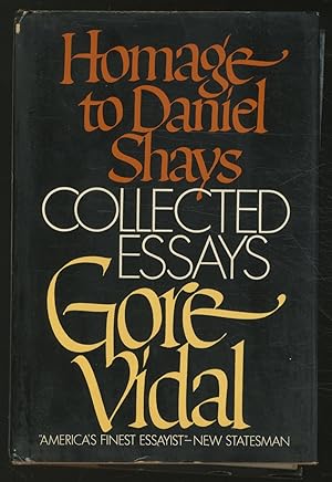 Bild des Verkufers fr Homage to Daniel Shays: Collected Essays 1952 - 1972 zum Verkauf von Between the Covers-Rare Books, Inc. ABAA