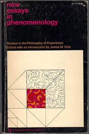 Immagine del venditore per New Essays in Phenomenology: Studies in the Philosophy of Experience venduto da Clausen Books, RMABA