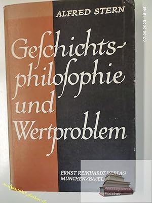 Geschichtsphilosophie und Wertproblem