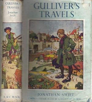 Imagen del vendedor de TRAVELS INTO SEVERAL REMOTE NATIONS OF THE WORLD BY LEMUEL GULLIVER. First a Surgeon, and then a Captain of Several Ships Set Down By Jonathan Swift. a la venta por Black Stump Books And Collectables