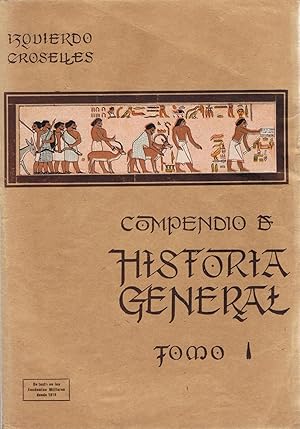 Seller image for COMPENDIO DE HISTORIA GENERAL. 2 Tomos for sale by Librera Torren de Rueda