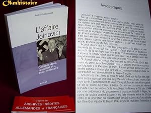 L'Affaire Joinovici. Collaborateur, Résistant et Bouc Émissaire