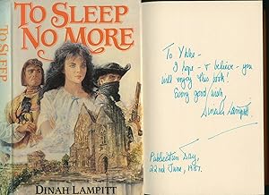 Seller image for To Sleep No More [Signed] for sale by Little Stour Books PBFA Member