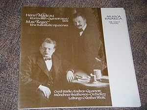 Henri Marteau. Klarinetten-Quintett op. 13/1906 - Max Reger. Eine Ballettsuite op. 130/1913 (Scha...