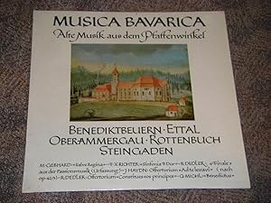 Alte Musik aus dem Pfaffenwinkel. Benediktbeuern - Ettal - Oberammergau - Rottenbuch - Steingaden...