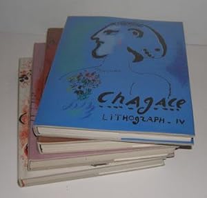 Imagen del vendedor de Chagall Lithograph. Vols. I-IV. Auf deutsch. a la venta por Wittenborn Art Books