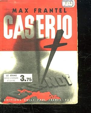 Image du vendeur pour CASERIO. mis en vente par Le-Livre