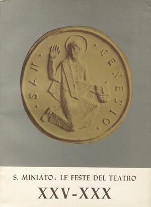 Seller image for Le feste del teatro: XXV-XXX. for sale by Studio Bibliografico Adige