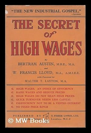 Seller image for The Secret of High Wages for sale by MW Books