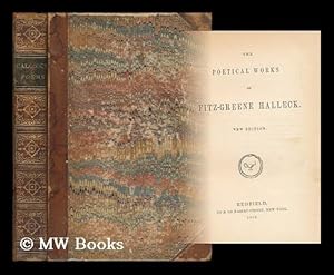 Seller image for The Poetical Works of Fitz-Greene Halleck for sale by MW Books