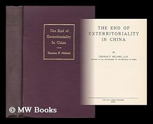 Seller image for The End of Exterritoriality in China for sale by MW Books