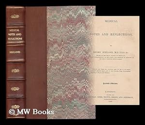 Seller image for Medical notes and reflections / by Henry Holland for sale by MW Books Ltd.