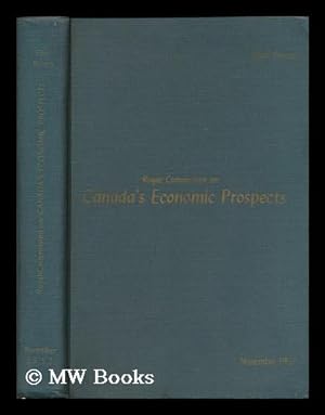 Immagine del venditore per Royal Commission on Canada's Economic Prospects : Final report : November, 1957 venduto da MW Books