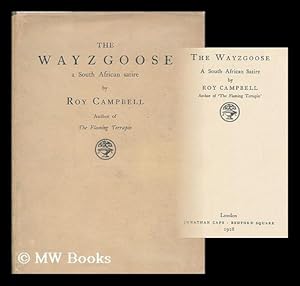 Seller image for The wayzgoose : a South African satire / by Roy Campbell for sale by MW Books
