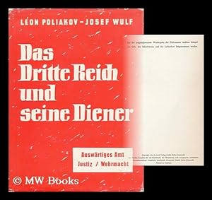 Seller image for Das Dritte Reich und seine Diener : Dokumente / [von] Leon Poliakov [und] Josef Wulf for sale by MW Books