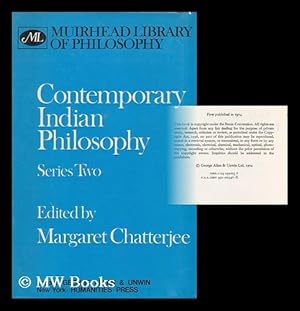 Seller image for Contemporary Indian philosophy : Series 2 / edited by Margaret Chatterjee for sale by MW Books