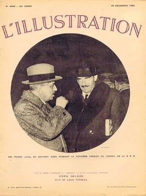 Imagen del vendedor de L'Illustration Magazine (No. 4843, 28 December 1935) a la venta por Round Table Books, LLC