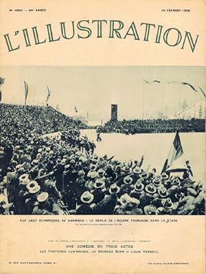 L'Illustration Magazine (No. 4850, 15 February 1936)