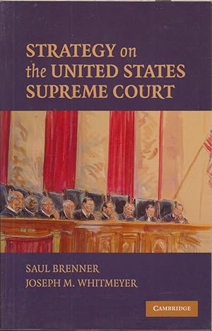 Imagen del vendedor de Strategy on the United States Supreme Court a la venta por Jonathan Grobe Books
