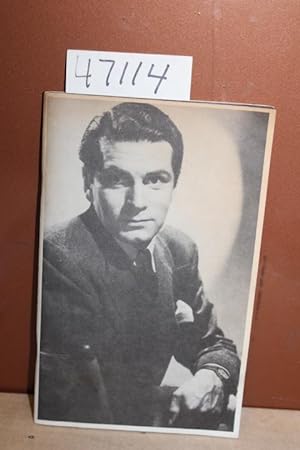 Bild des Verkufers fr The Film Society of Lincoln Center Presents A Tribute to Laurence Olivier zum Verkauf von Princeton Antiques Bookshop