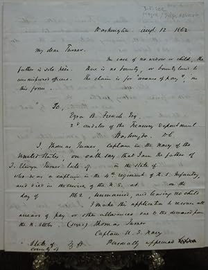 Fine three-page Autograph Letter Signed