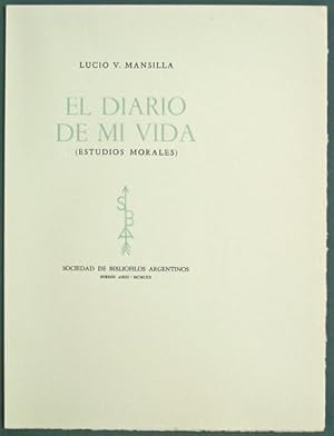 Bild des Verkufers fr El Diario de mi Vida (Estudios Morales) zum Verkauf von Kaaterskill Books, ABAA/ILAB